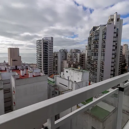 Check And Home - Gueemes II - 4 Huespedes Escandinavo Con Vista Al Mar Mar del Plata Exterior photo