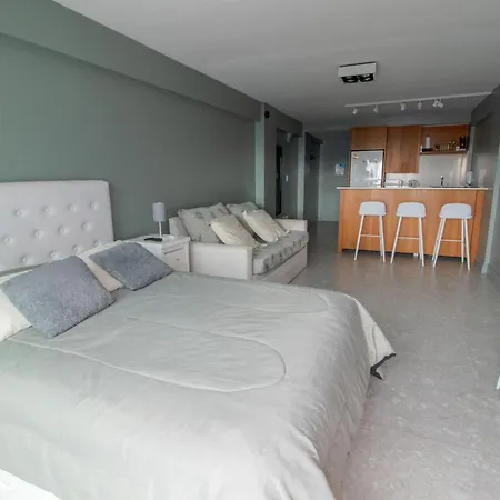 Check And Home - Gueemes II - 4 Huespedes Escandinavo Con Vista Al Mar Mar del Plata Exterior photo